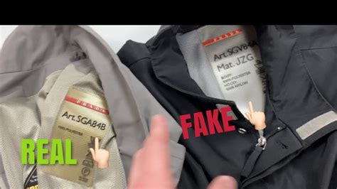 how to spot a fake prada jacket|prada clothes checker.